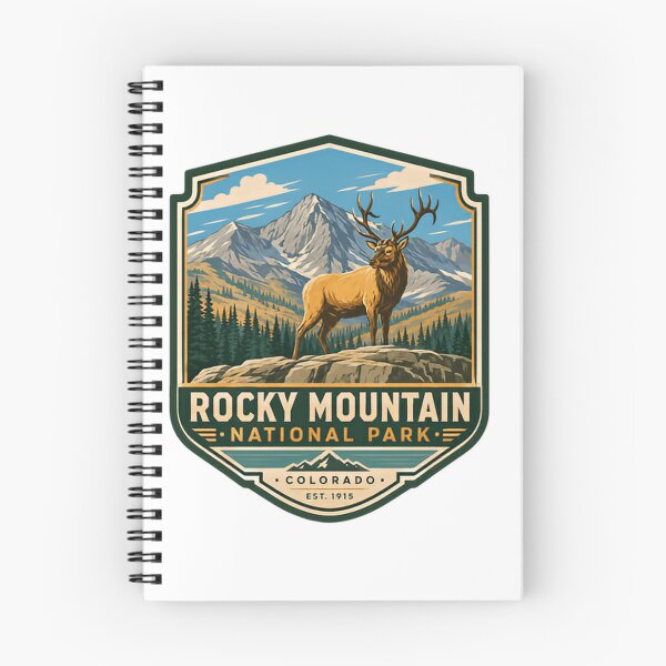 Item preview, Rocky Mountain National Park Colorado Elk Mountains Outdoor Adventure designed and sold by Simsimah26Parks.