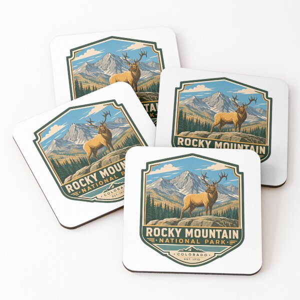 Item preview, Rocky Mountain National Park Colorado Elk Mountains Outdoor Adventure designed and sold by Simsimah26Parks.