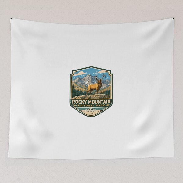 Item preview, Rocky Mountain National Park Colorado Elk Mountains Outdoor Adventure designed and sold by Simsimah26Parks.