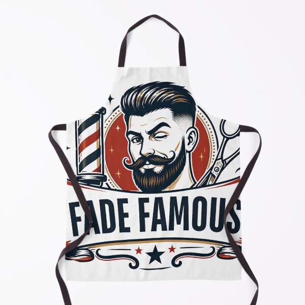 Item preview, Vintage Fade Famous Bearded Man Barber Badge Design designed and sold by Barber MD Culture.