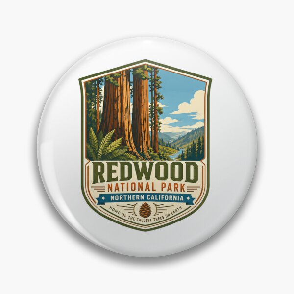 Artikelvorschau, Redwood-Nationalpark in Nordkalifornien – Heimat der höchsten Bäume der Erde – Ein Muss für Naturliebhaber und Reisefans entworfen und verkauft von Simsimah26Parks.