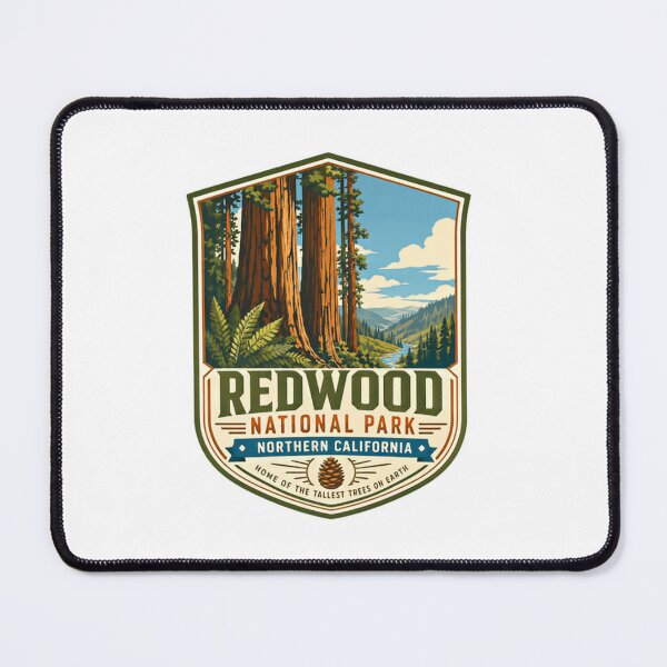 Item preview, Redwood National Park Northern California Home Of The Tallest Trees On Earth Nature Lover Travel Souvenir designed and sold by Simsimah26Parks.