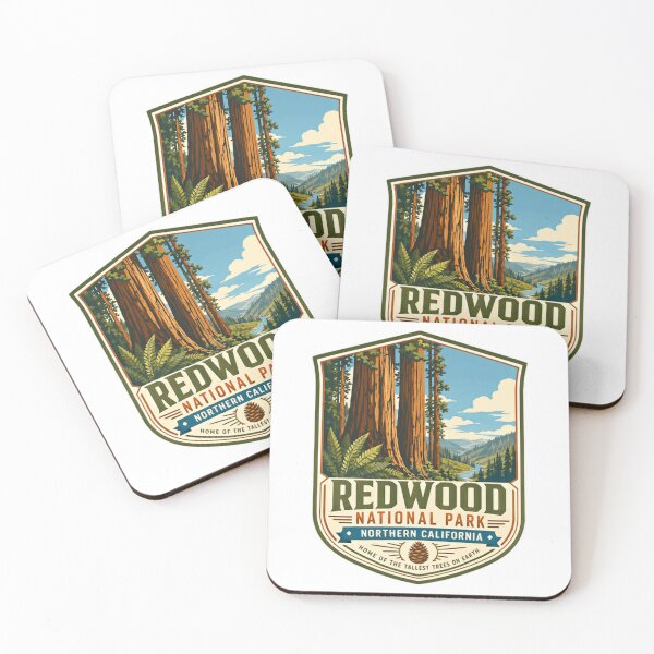 Item preview, Redwood National Park Northern California Home Of The Tallest Trees On Earth Nature Lover Travel Souvenir designed and sold by Simsimah26Parks.
