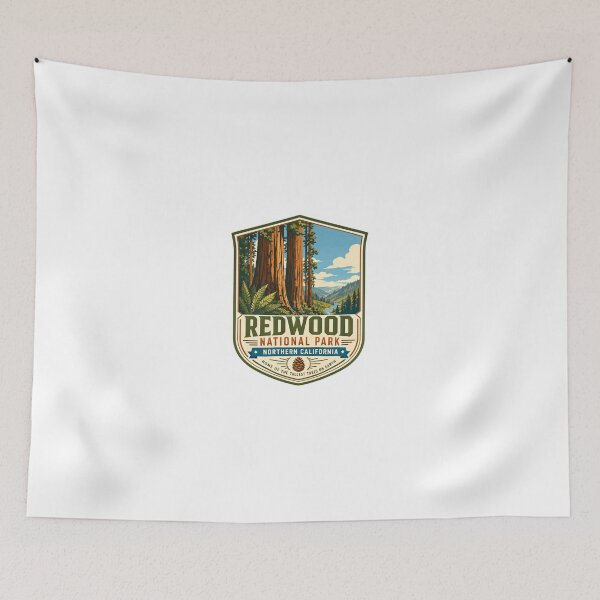 Item preview, Redwood National Park Northern California Home Of The Tallest Trees On Earth Nature Lover Travel Souvenir designed and sold by Simsimah26Parks.