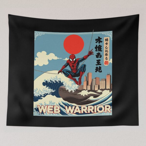 Item preview, spider man web warrior designed and sold by VagerRobinson.