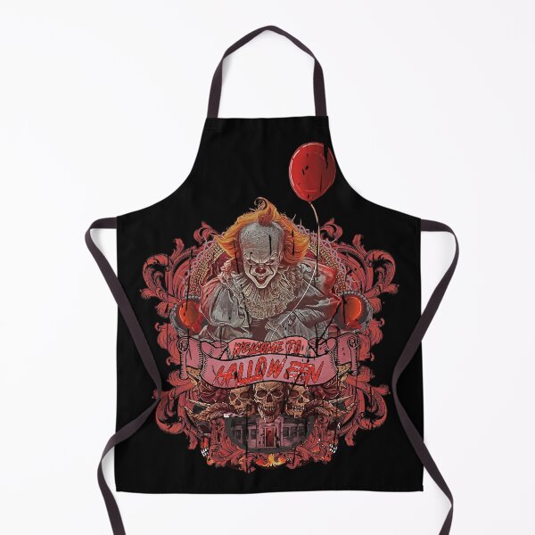 Item preview, Creepy Clown Halloween Horror Red Balloon Gothic Art designed and sold by Anselle.