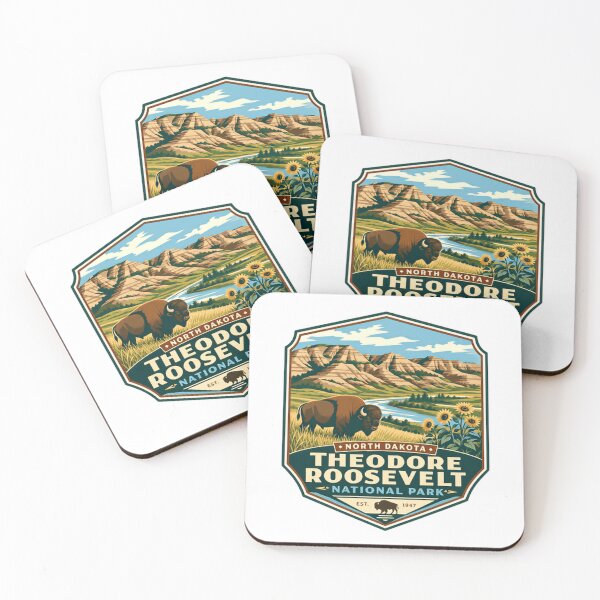 Item preview, North Dakota Theodore Roosevelt National Park Bison Badlands Visitor Souvenir designed and sold by Simsimah26Parks.