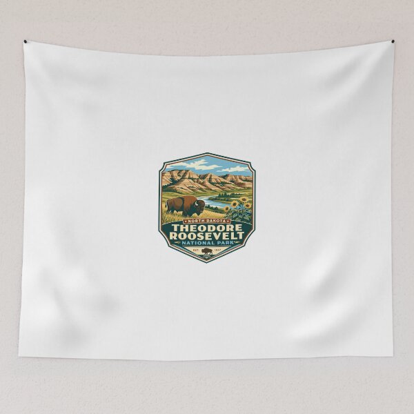 Item preview, North Dakota Theodore Roosevelt National Park Bison Badlands Visitor Souvenir designed and sold by Simsimah26Parks.