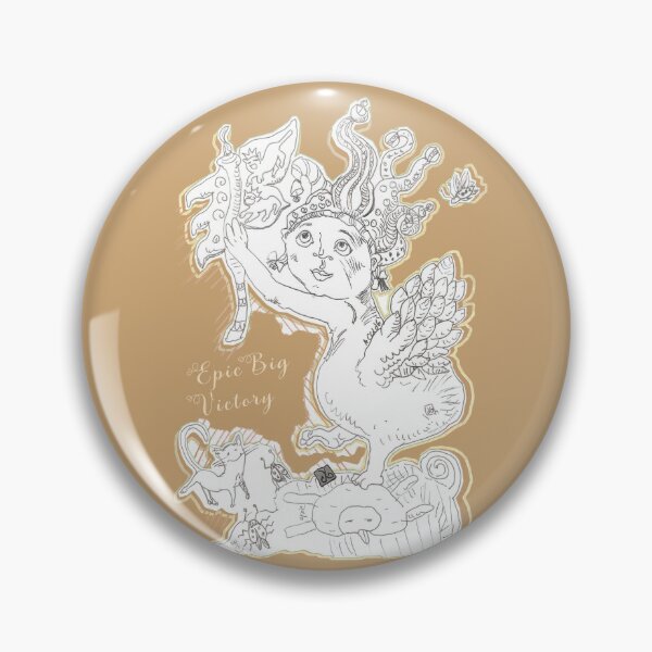 Item preview, Epic Big Victory From Winged Goddess (Drawing by Alice CCI) designed and sold by VanyssaGraphics.