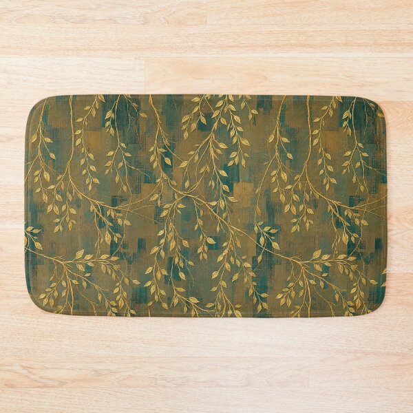 Item preview, Abstract Golden Foliage Design designed and sold by JacquiTaylorArt.