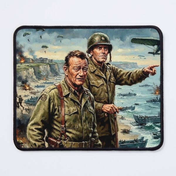 Item preview, The Longest Day War Epic Fine Art Tribute designed and sold by Art's Diner.