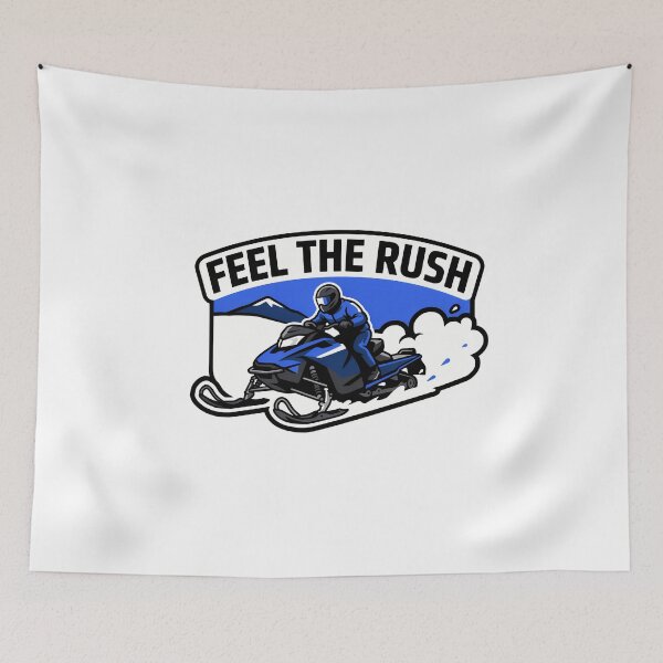 Item preview, Bold Snowmobile Rush Quote designed and sold by NiftyWrx.