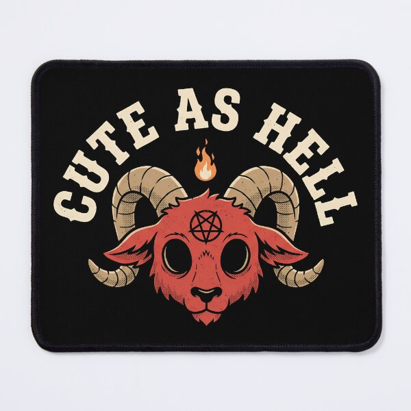 Item preview, Baphomet Cute As Hell designed and sold by Gabriela Mihai.