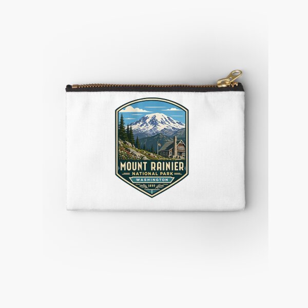 Item preview, Mount Rainier National Park Washington 1899 National Park Travel Souvenir Outdoors Hiking Adventure designed and sold by Simsimah26Parks.