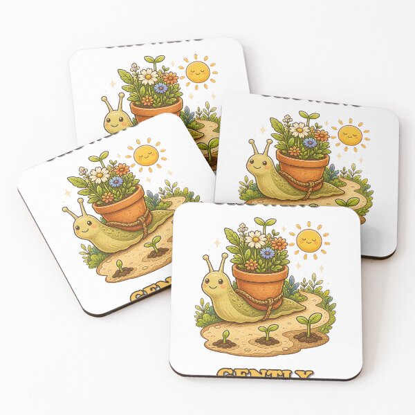 Item preview, Growing Gently Cute Snail Motivation designed and sold by CheerfulNest.