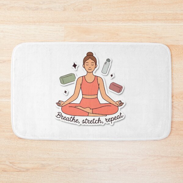 Item preview, Breathe, Stretch, Repeat designed and sold by NiftyWrx.