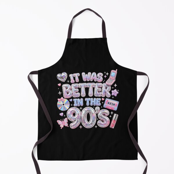 Item preview, It Was Better In The 90s Vintage, Retro Y2K Pastel Metallic, Nostalgic 1990s Vibe designed and sold by Keingdesign.