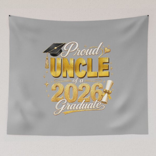 Item preview, Proud Uncle 2026 Graduate Senior Graduation Family Pride designed and sold by ArleneRowe.