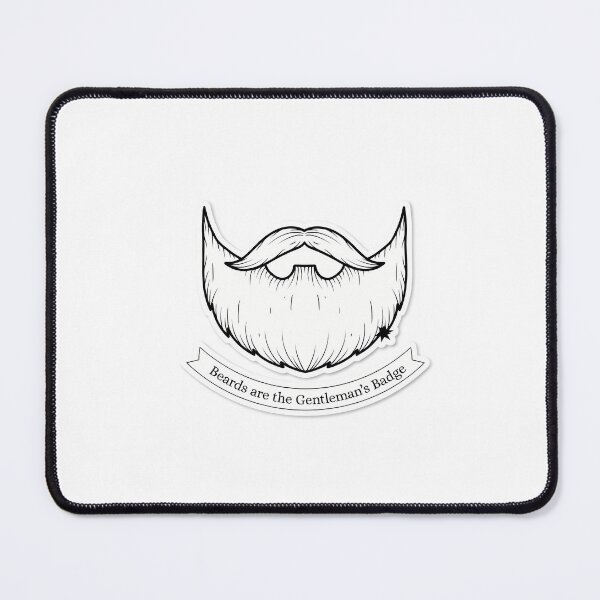 Item preview, Beard Pride Badge designed and sold by NiftyWrx.