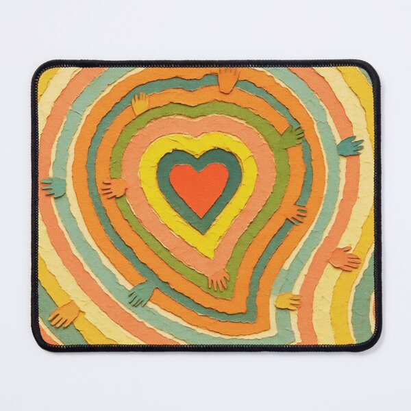 Item preview, Soulful Heart & Connection Surreal Art designed and sold by MatchlessGifts2.
