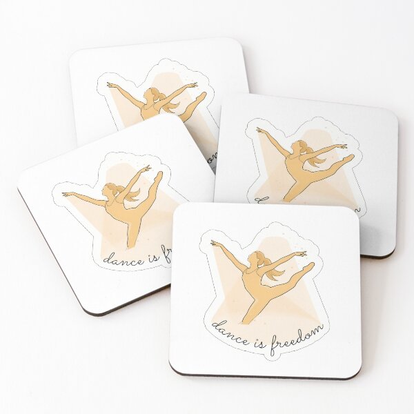 Item preview, Dancer in Motion with Freedom Text designed and sold by NiftyWrx.