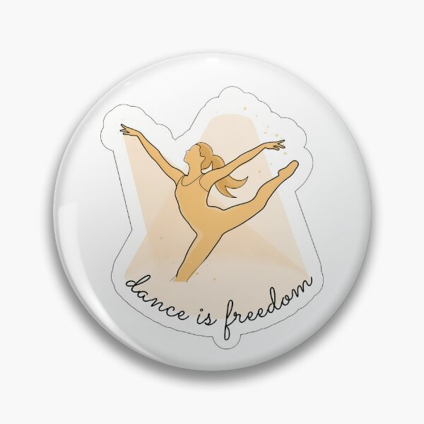 Item preview, Dancer in Motion with Freedom Text designed and sold by NiftyWrx.