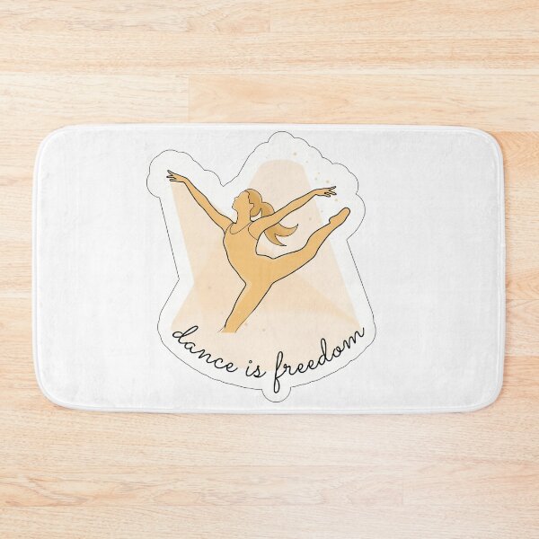 Item preview, Dancer in Motion with Freedom Text designed and sold by NiftyWrx.