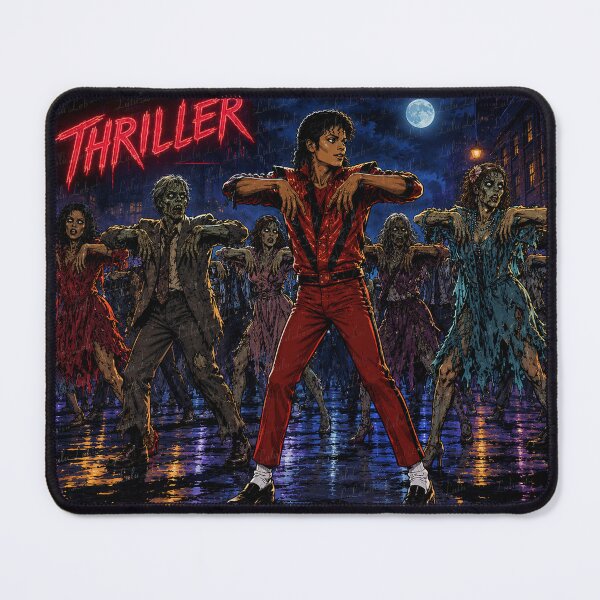 Item preview, Michael Jackson Thriller – Zombie Dance – Cartoon Tribute designed and sold by LuluLeb.