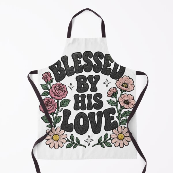 Item preview, Blessed By His Love Floral designed and sold by WearTheVibe Store.