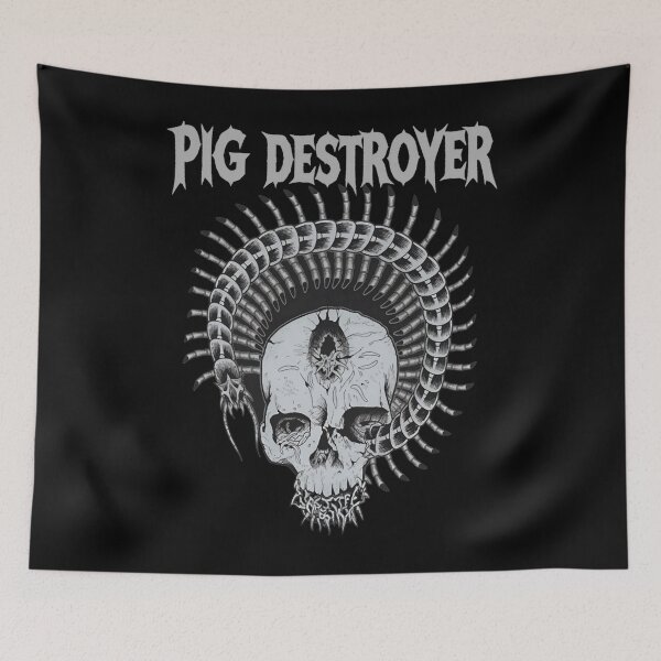 Item preview, skull crest extreme music designed and sold by Muhammad  Javed Arif.