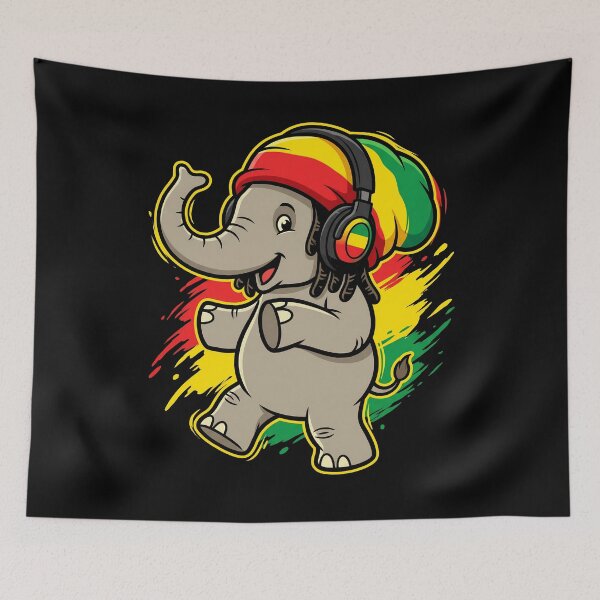 Item preview, Reggae Elephant designed and sold by SignumShop.