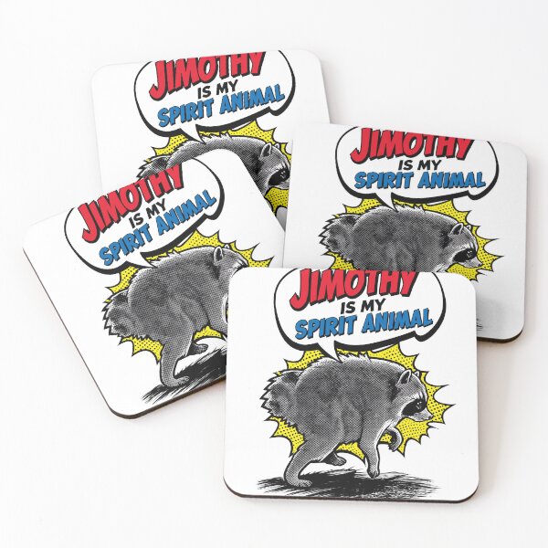 Item preview, Jimothy the Raccoon -  Jimothy is my spirit animal designed and sold by Vintage Designs +.
