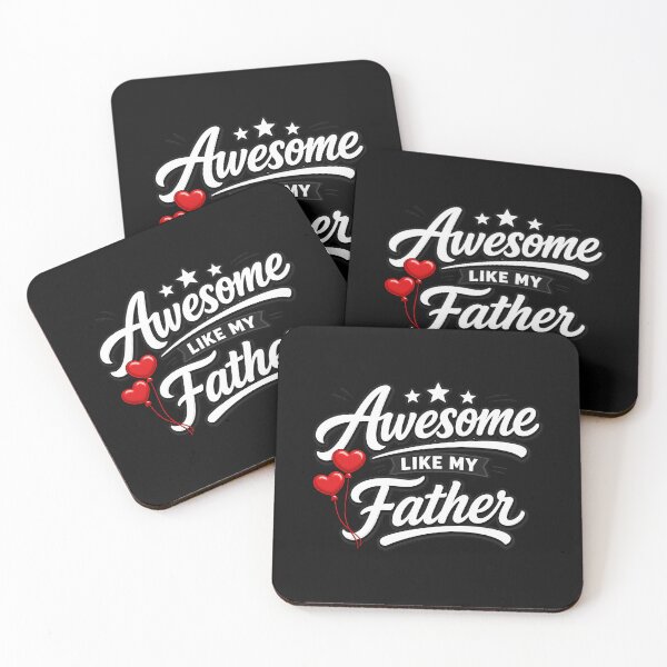 Item preview, Awesome Like My Father – Funny Proud Daughter Love Dad designed and sold by Genius Geek.