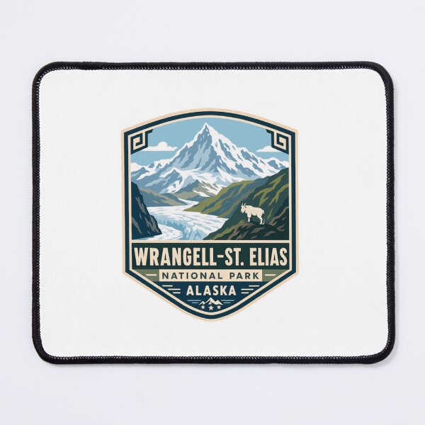 Item preview, Wrangell-St. Elias National Park Alaska Travel Outdoors Hiker designed and sold by Simsimah26Parks.