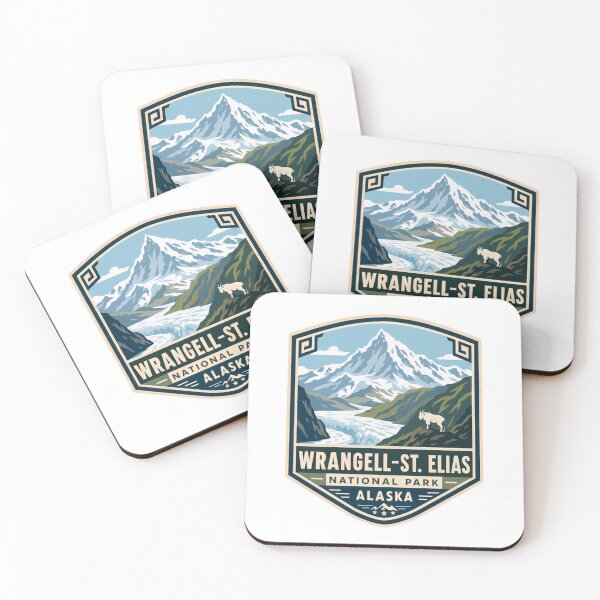 Item preview, Wrangell-St. Elias National Park Alaska Travel Outdoors Hiker designed and sold by Simsimah26Parks.