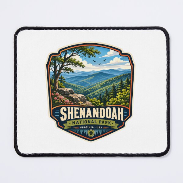 Item preview, Shenandoah National Park Virginia USA National Park Hiker Traveler designed and sold by Simsimah26Parks.
