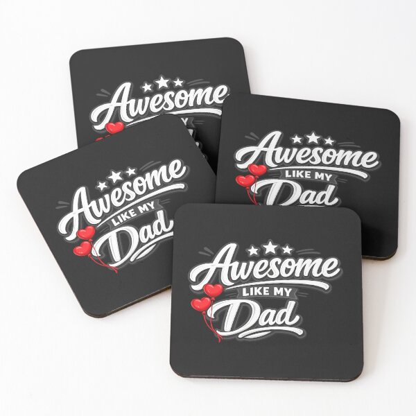 Item preview, Awesome Like My Dad – Funny Proud Daughter Love Father designed and sold by Genius Geek.
