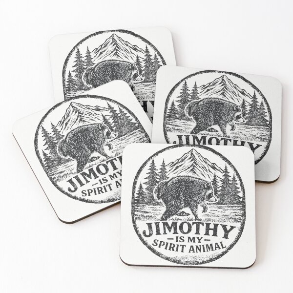 Item preview,  Jimothy the Raccoon -  Jimothy is my spirit animal designed and sold by Vintage Designs +.