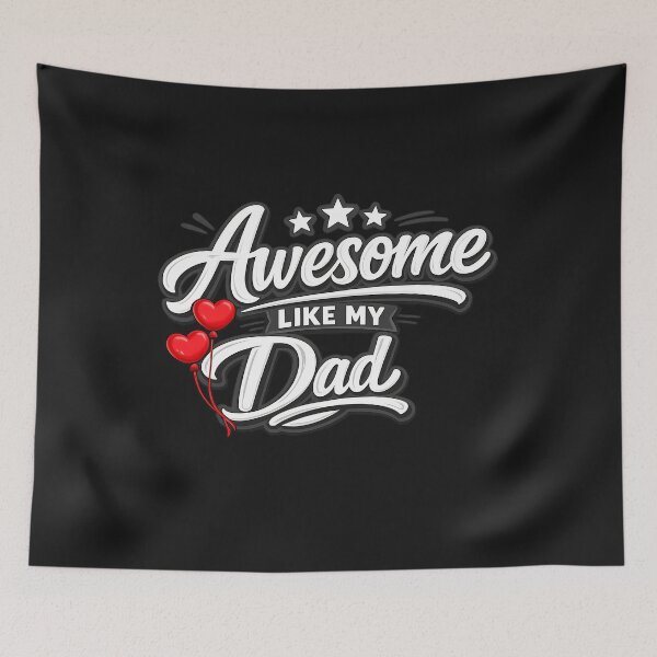 Item preview, Awesome Like My Dad – Funny Proud Daughter Love Father designed and sold by Genius Geek.
