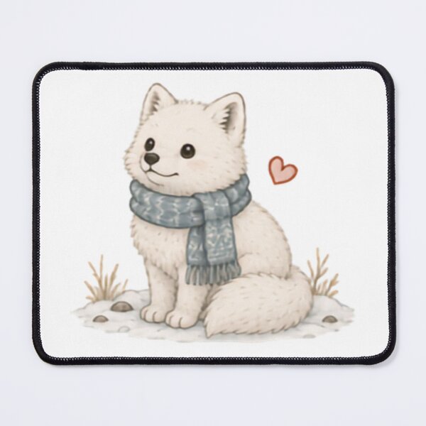 Item preview, Winter Explorer Arctic Fox designed and sold by MellowMunchkins.