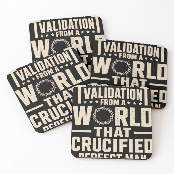 Item preview, Never Seek Validation From A World That Crucified Perfect Man designed and sold by haitrieuic96.