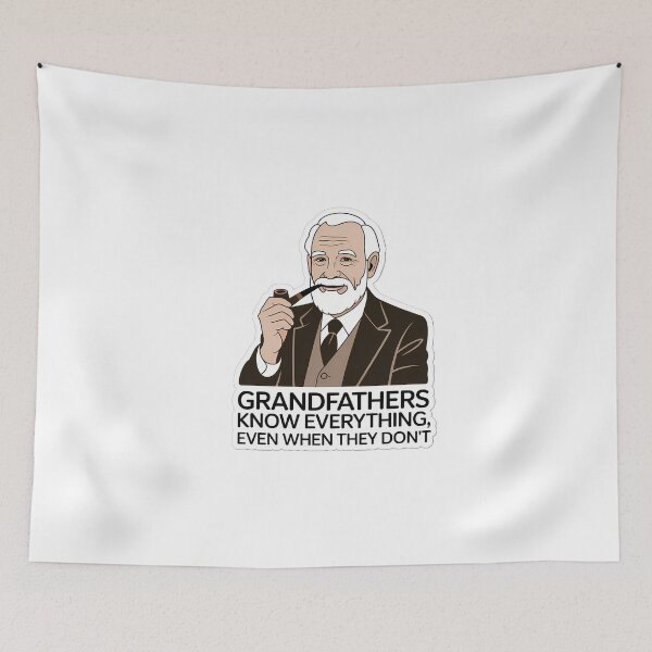 Item preview, Wise Grandfather with Witty Quote designed and sold by NiftyWrx.