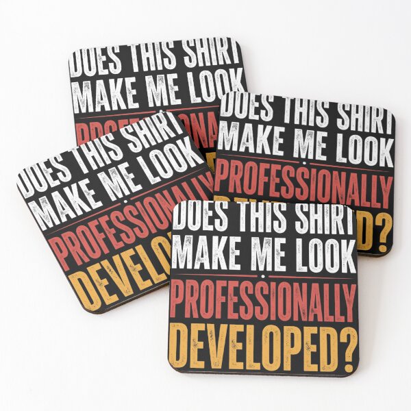 Item preview, Does This Shirt Make Me Look Professionally Developed Vintage designed and sold by haitrieuic96.
