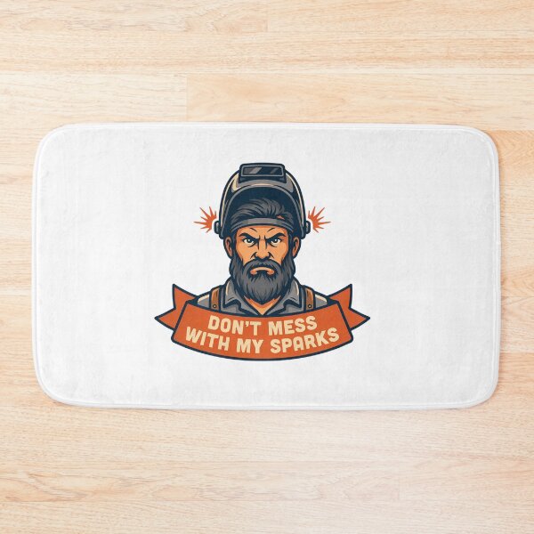 Item preview, Grumpy Welder with Sparks Quote designed and sold by NiftyWrx.