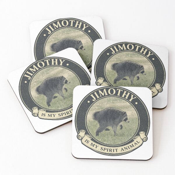 Item preview,  Jimothy the Raccoon -  Jimothy is my spirit animal designed and sold by Vintage Designs +.