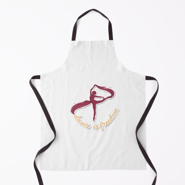 Item preview, Elegant Dancer Silhouette with 'Dance is Freedom' Quote designed and sold by NiftyWrx.