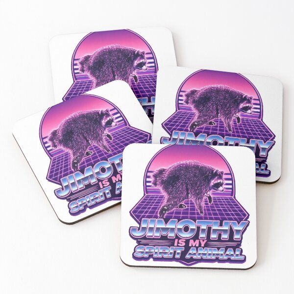 Item preview,  Jimothy the Raccoon -  Jimothy is my spirit animal designed and sold by Vintage Designs +.