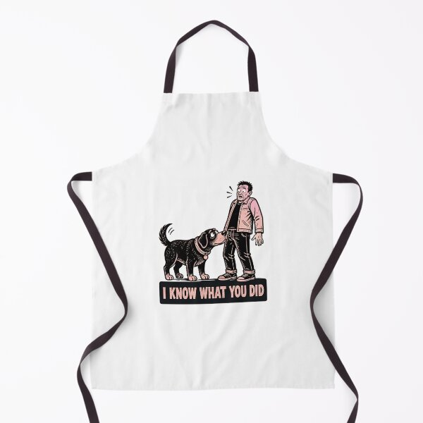 Item preview, Funny Dog Sniffing Man I Know What You Did Meme designed and sold by RareVisuals.