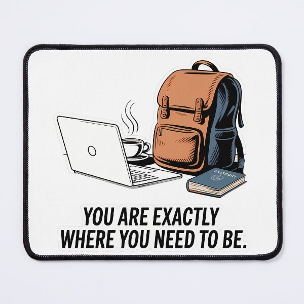 Item preview, Minimalist Nomad Quote Art designed and sold by NiftyWrx.