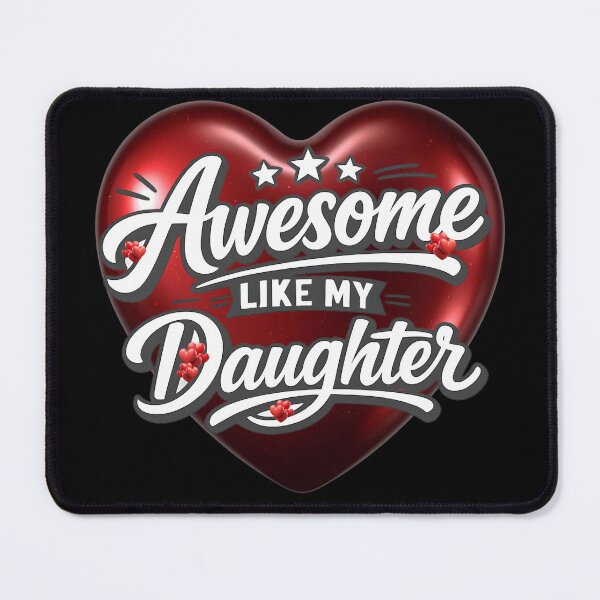 Item preview, Awesome Like My Daughter – Funny Proud of Daughter Dad Love designed and sold by Genius Geek.